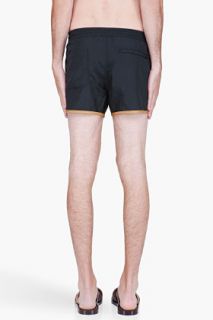 Marc By Marc Jacobs Black Fall Swim Shorts for men