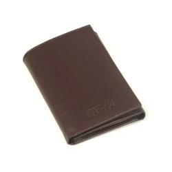 Kenneth Cole Reaction Mens Brown Leather Tri fold Wallet