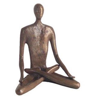 Yoga Lotus 6 inch Cast Bronze Sculpture Today $49.99 Sale $44.99