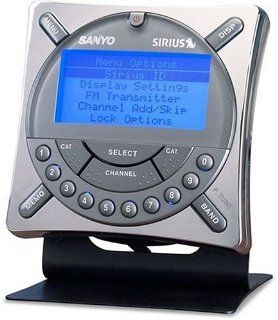 Sanyo CRSR 10 Sirius Satellite Receiver with Car and Home