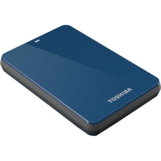 Toshiba Canvio HDTC610XL3B1 1 TB External Hard Drive   Blue Today: $92