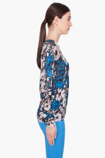 Christopher Kane Floral Silk cashmere Blend Sweater for women