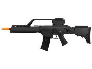 H&K G36KV AEG Airsoft Rifle, Black airsoft gun Sports
