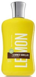 Body Works Lemon Summer Vanillas Body Lotion 8 fl oz (236 ml) Beauty
