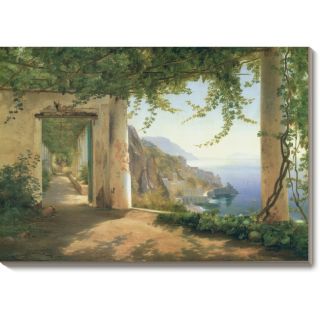 Aagaard View to the Amalfi Coast Canvas Art