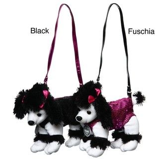 Confetti Girls Sequin Body and Metallic Strap Poodle Bag