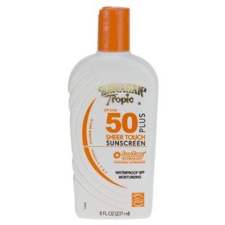 Tropic Sunscreen, Sheer Touch SPF 50+ 8 fl oz (237 ml) Beauty
