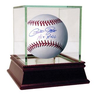 Steiner Sports Pete Rose MLB Baseball w/ Hit King Inscription