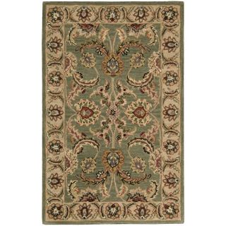 Hand tufted Caspian Green Wool Rug (36 x 56) Today $94.99 Sale $85