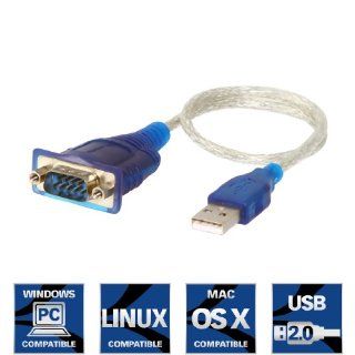 SABRENT CB RS232 USB to RS232 Serial DB9 Male Port