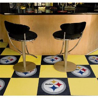 Fanmats Pittsburgh Steelers Team Carpet Tiles: Sports