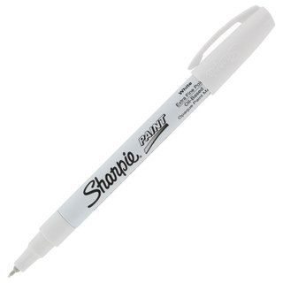 Sharpie White Poster Paint Extra Fine Scrapbooking Markers (Pack of 6