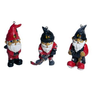 NHL Resin Gnome Ornament Set (Pack of 3)