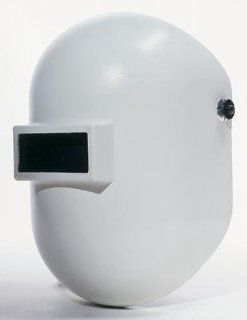 Pipeliner Superglas White Welding Helmet With P 241 Shade 10, P 242