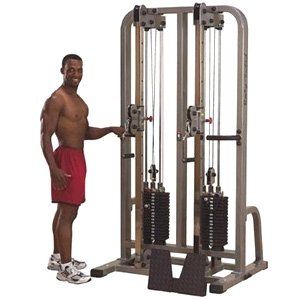 Cable Column Gym SDC 2000G/2 Weight Stack 235 lb