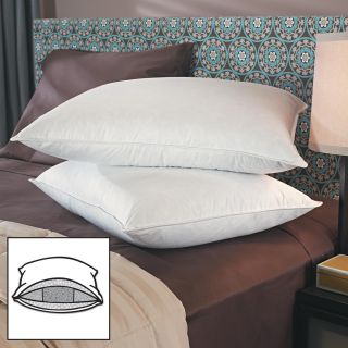 Famous Maker 550 Fill Power Down Wrapped Triple Chamber Pillows (Set