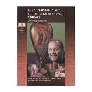 Airbrush Action Complete Video Guide to Motorcycle Murals DVD Today $