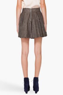 Alice + Olivia Louise Leather Skirt for women