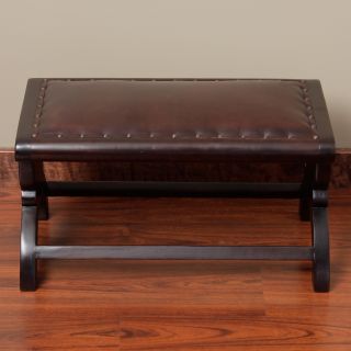 Dark Brown Leather Bench (Peru) Today $159.99