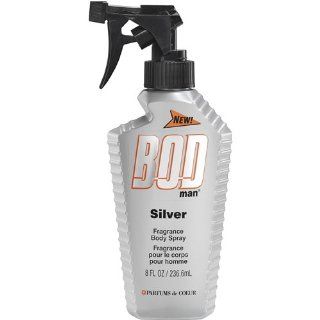  Bod Man Silver Fragrance Body Spray   8 Fl Oz/236 Ml Beauty