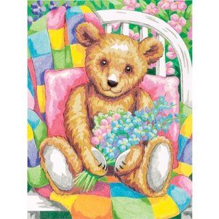 Dimensions Pencil By Number Kit 9 Inch X12 Inch  Teddy