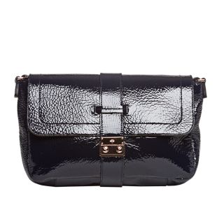 Mulberry Navy Patent Leather Shoulder Handbag Today $599.99