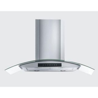 Kiliv Contemporary 36 inch Blue Lighting Touch Screen Range Hood
