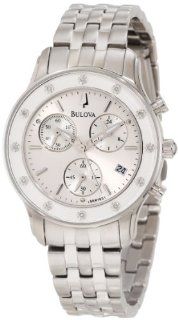 Bulova Womens 96R165 Chronograph Bracelet Watch: Watches: