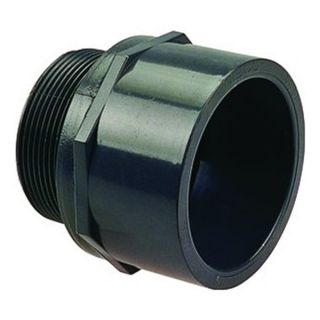 Nibco Inc 836 005 1/2 SlipxMPT PVC Sched 80 Male Adapter Coupling