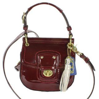 Coach Patent Leather Mini New Willis Shoulder Crossbody Handbag, Style