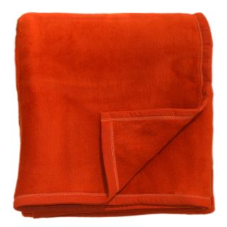 Bocasa Orange Woven 70 x 85 Throw Blanket Today $88.99