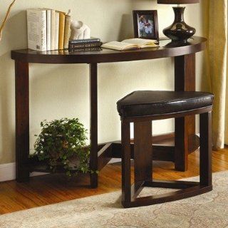 Cristel 2 Piece Console Table with Stool Set Home