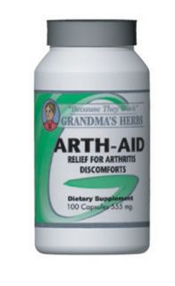 Grandmas Herbs Arth Aid for Arthritis (100 Capsules) Today $11.99 5