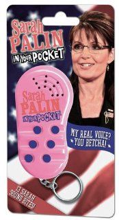 Sarah Palin Talking Keychain   In Your Pocket Talking