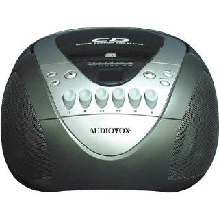 Audiovox CE248 Portable CD AM/FM Cassette Boom Box: MP3