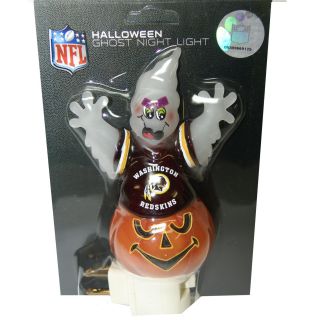 Washington Redskins Halloween Ghost Night Light Today $11.49