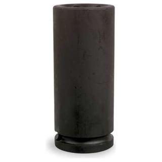 Westward 5MR85 Impact Socket, Deep, 1/2Dr, 1/2In, 6Pt