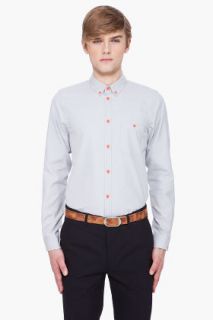 Marc By Marc Jacobs Grey Oxford Shirt for men