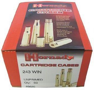 Hornady Unprimed 243 Winchester Cartridge Case Sports