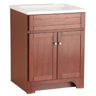 Foremost COCA2421LC Columbia Cherry Laundry Vanity with Sink   