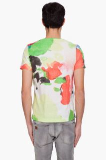 Paul Smith Jeans Floral Print T shirt for men