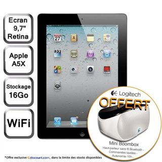 Apple New iPad 16 Go + Mini Boombox w offerte   Achat / Vente TABLETTE