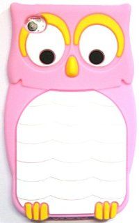 [WG] Apple iPod Touch 4th Generation 3D Owl Silicone Case
