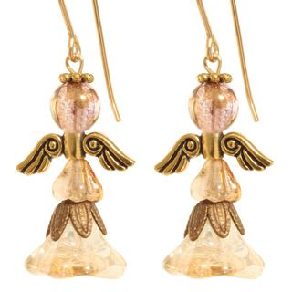 Ardent Designs 14k Gold Fill Jophiel Angel Earrings