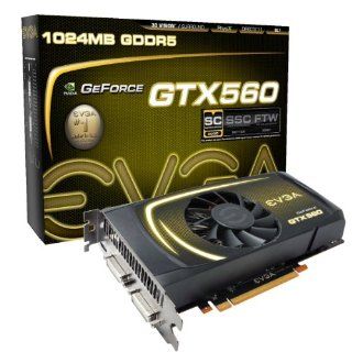 EVGA GeForce GTX 560 Superclocked 1024 MB GDDR5 PCI