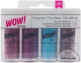 Wow Extra Fine Glitter 4pk Everyday 3 Today $6.49