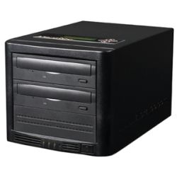 Aleratec 11 Copy Cruiser Pro HLX CD/DVD Duplicator with LightScribe