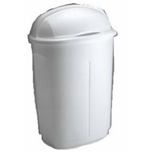 Rubbermaid 2698 00 WHT 52QT White Wastebasket, Pack of 4