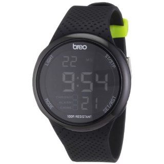 Breo Unisex Armbanduhr Trak Watch Black Digital Alloy B TI TRK7