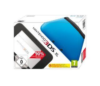 Nintendo 3DS XL   Konsole, blau/schwarz: Games